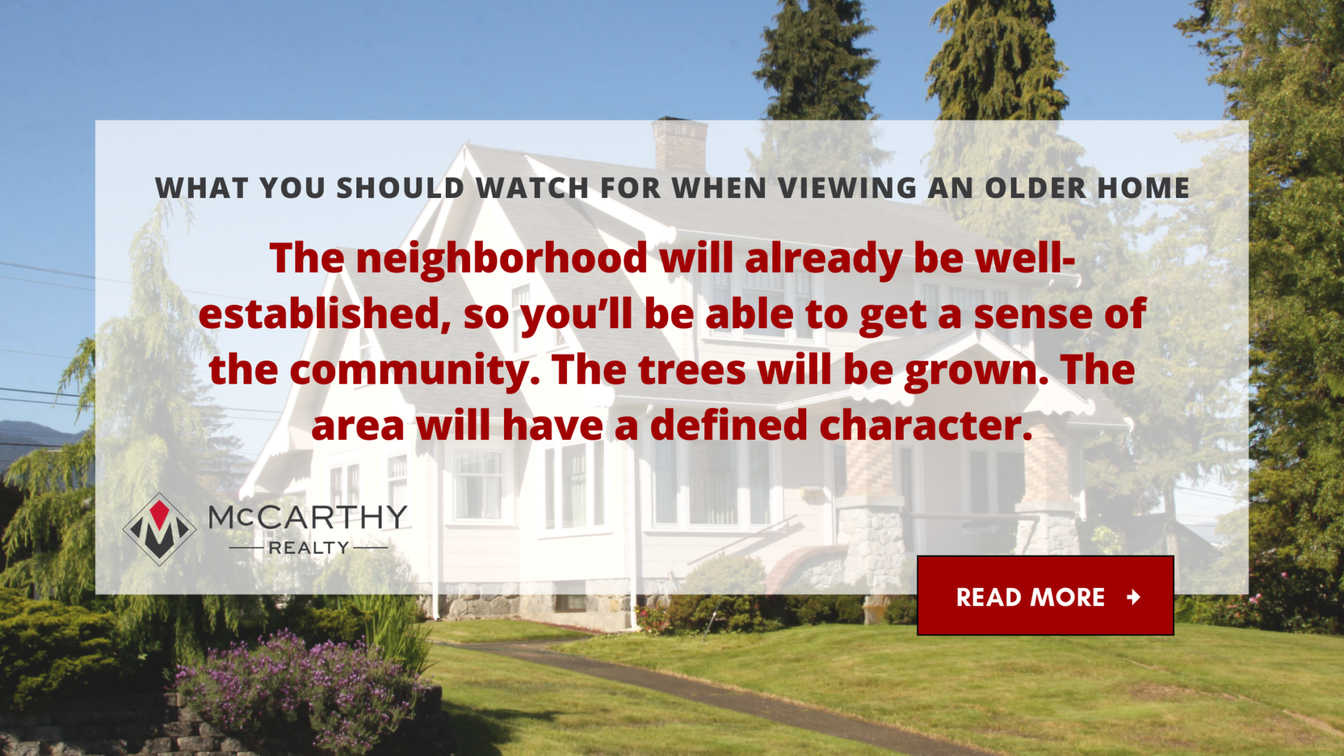 What You Should Watch for When Viewing an Older Home