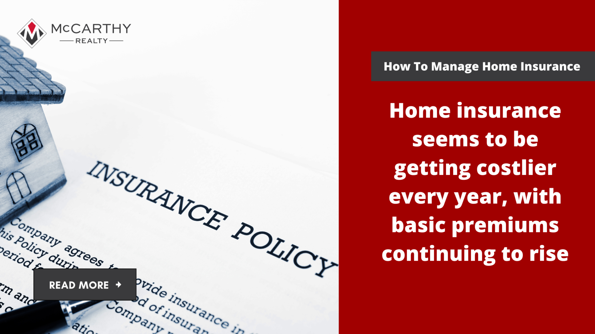 How To Manage Home Insurance