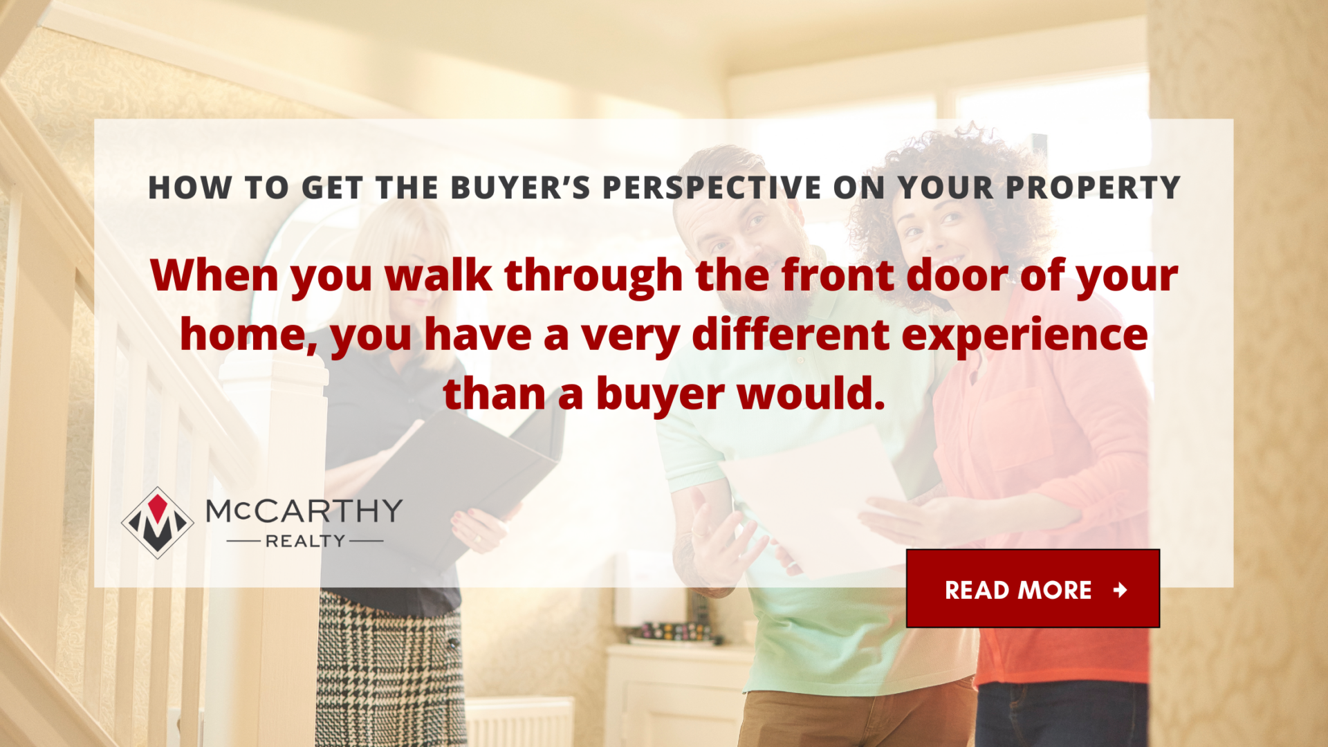 How to Get the Buyer’s Perspective on your Property